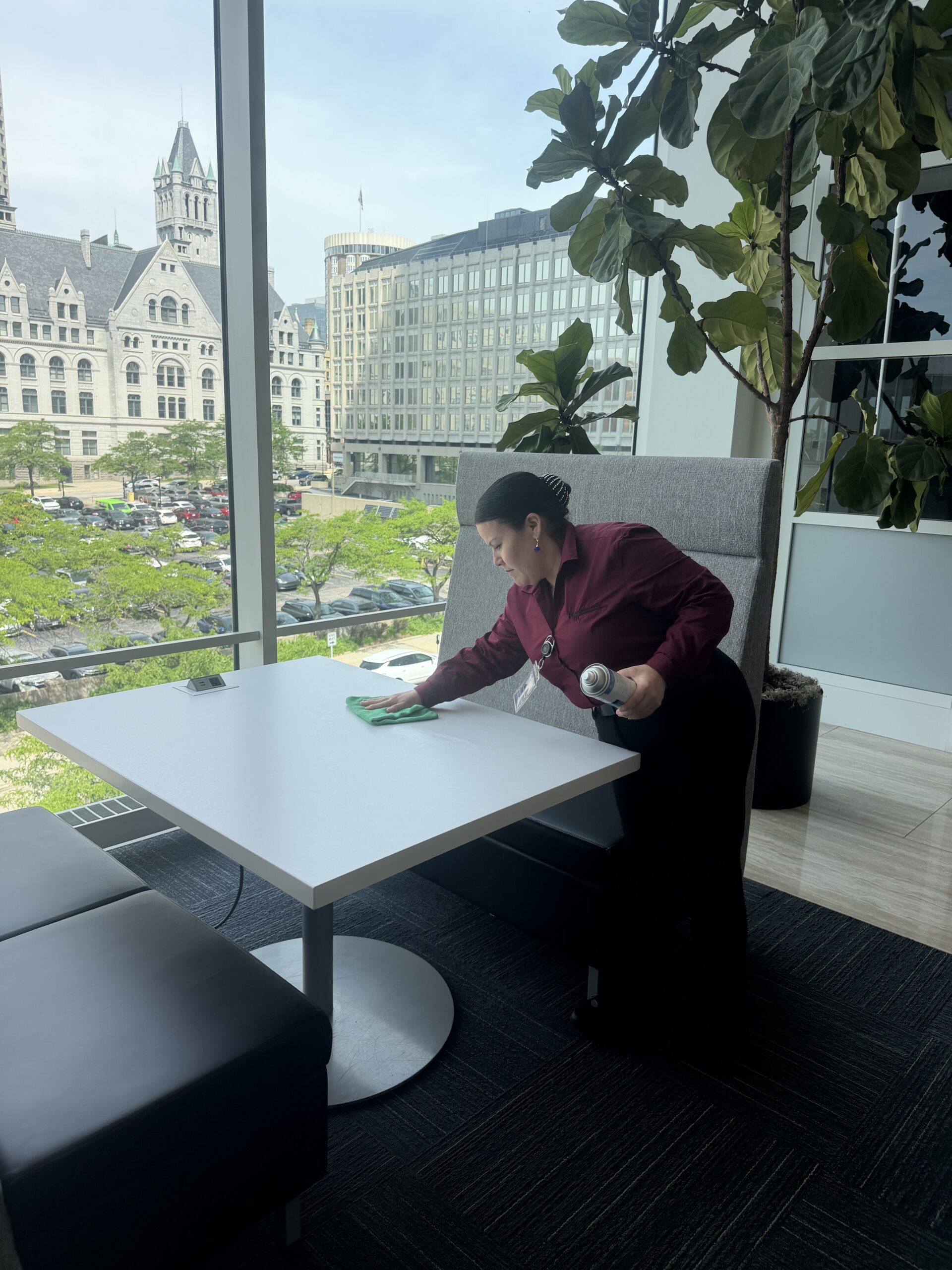 Commercial cleaning services