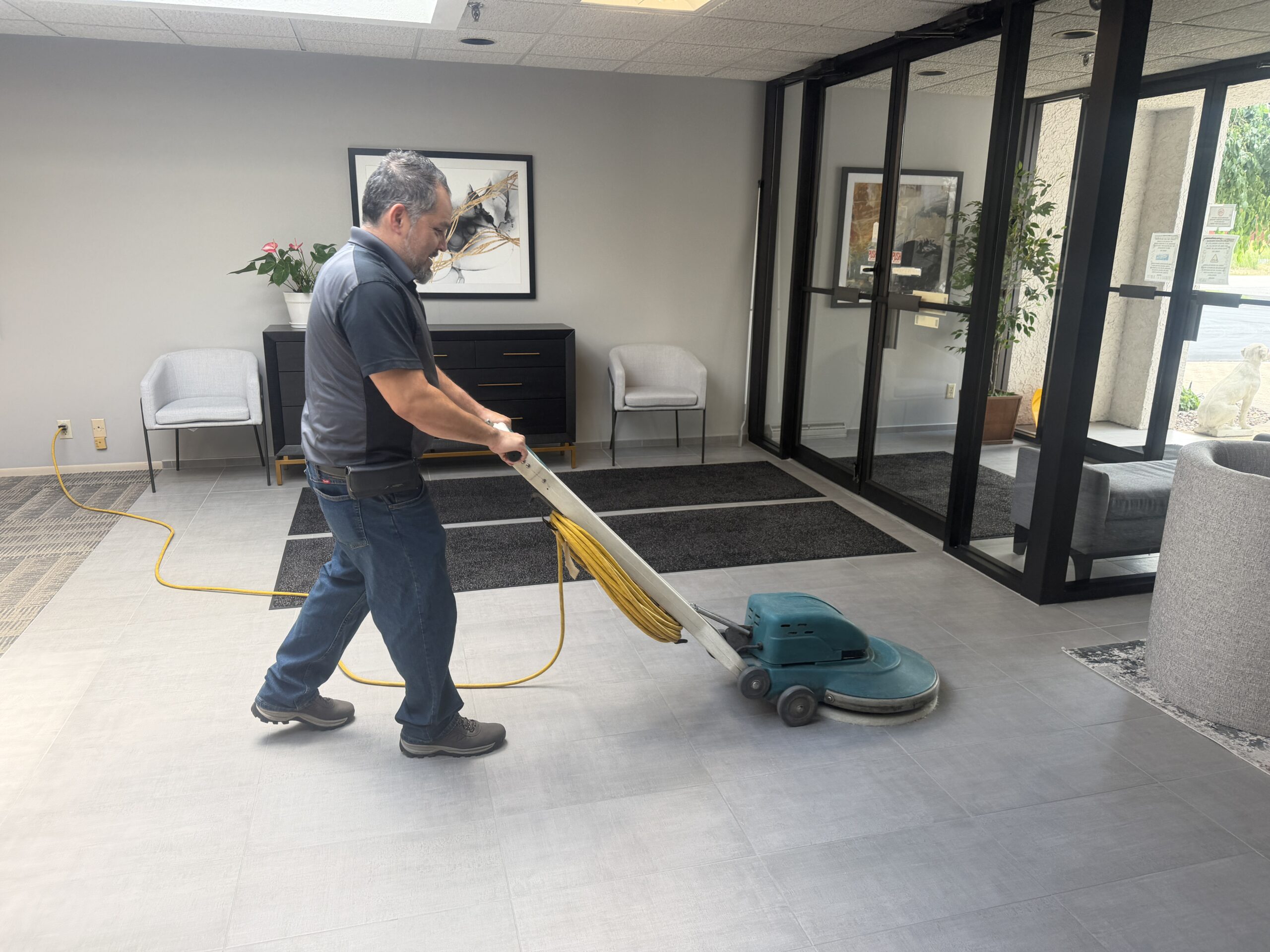 Commercial cleaning services